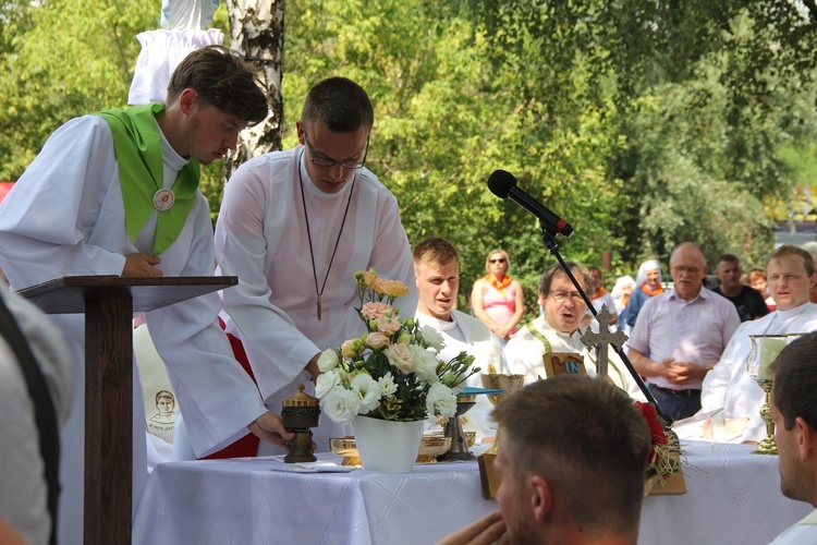 74. Piesza Rybnicka Pielgrzymka - postój w Górnikach