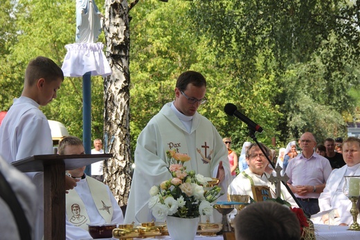 74. Piesza Rybnicka Pielgrzymka - postój w Górnikach