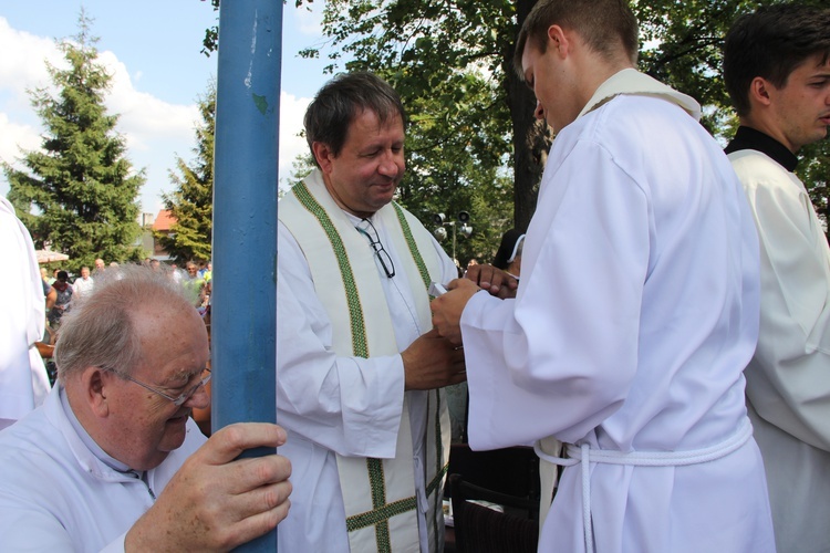 74. Piesza Rybnicka Pielgrzymka - postój w Górnikach