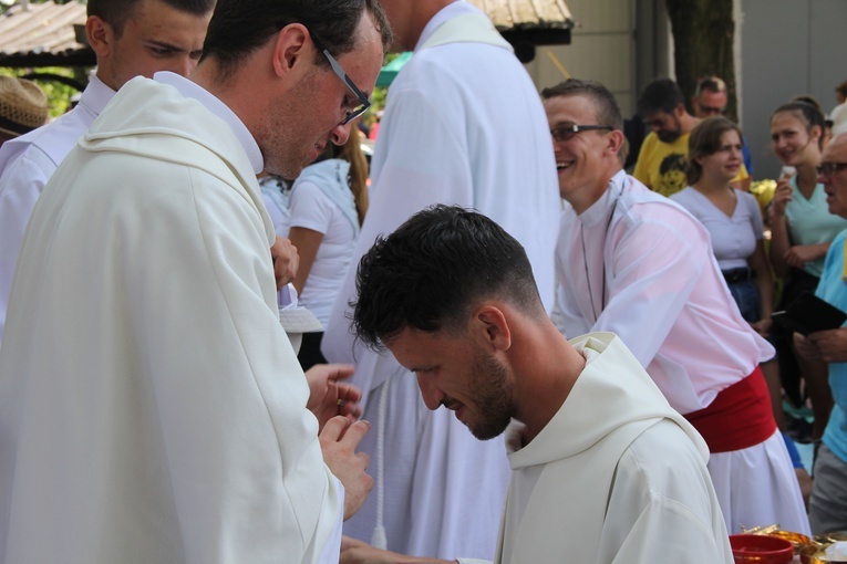 74. Piesza Rybnicka Pielgrzymka - postój w Górnikach