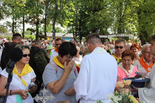 74. Piesza Rybnicka Pielgrzymka - postój w Górnikach