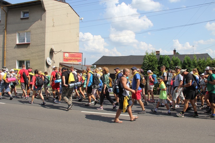 74. Piesza Rybnicka Pielgrzymka - postój w Górnikach