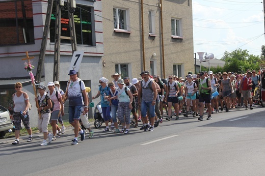 74. Piesza Rybnicka Pielgrzymka - postój w Górnikach