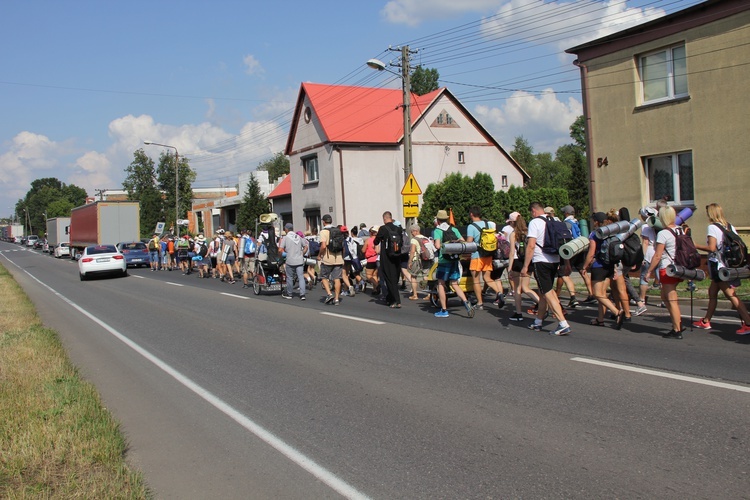 74. Piesza Rybnicka Pielgrzymka - postój w Górnikach