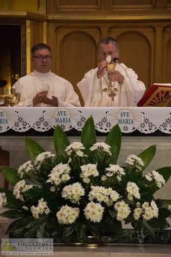 Msza św. na rozpoczęcie 39. Pieszej Pielgrzymki Głogowskiej