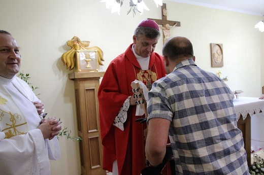 Powitanie sióstr nazaretanek w bielskim Domu Matki i Dziecka Caritas