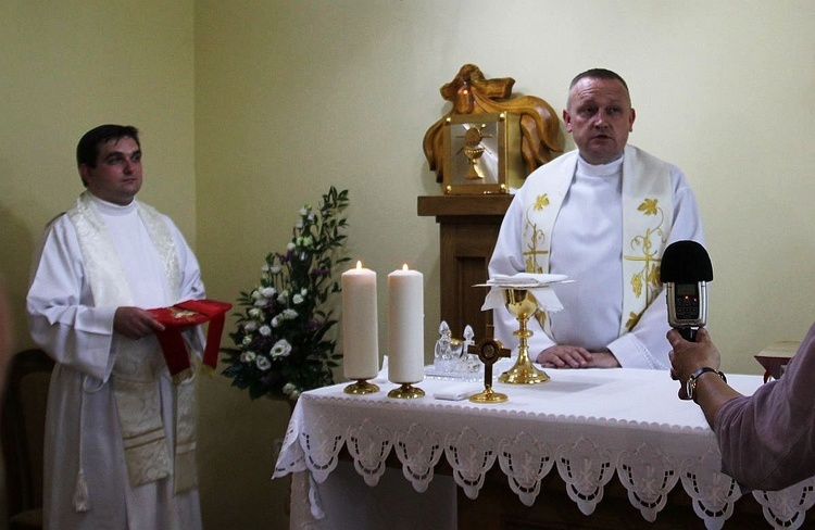 Powitanie sióstr nazaretanek w bielskim Domu Matki i Dziecka Caritas