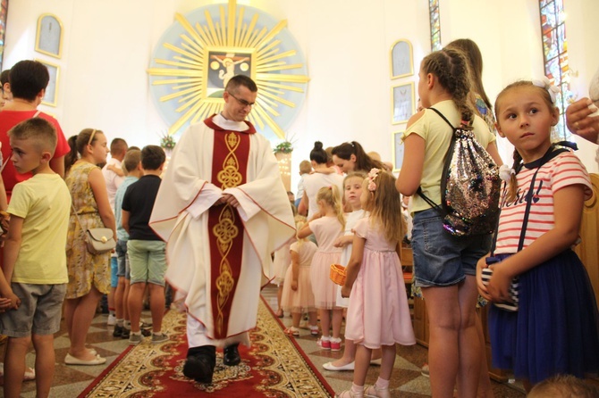 Krużlowa. Rozpoczęcie odpustu ku czci Przemienienia Pańskiego