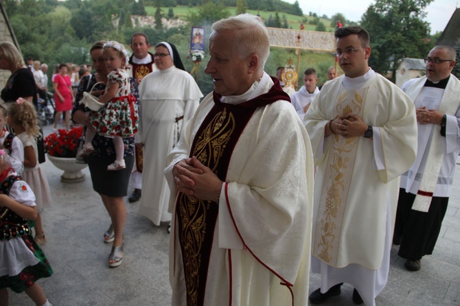 Krużlowa. Rozpoczęcie odpustu ku czci Przemienienia Pańskiego