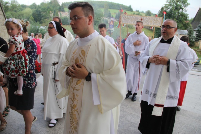 Krużlowa. Rozpoczęcie odpustu ku czci Przemienienia Pańskiego