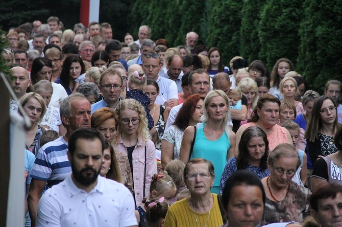 Krużlowa. Rozpoczęcie odpustu ku czci Przemienienia Pańskiego