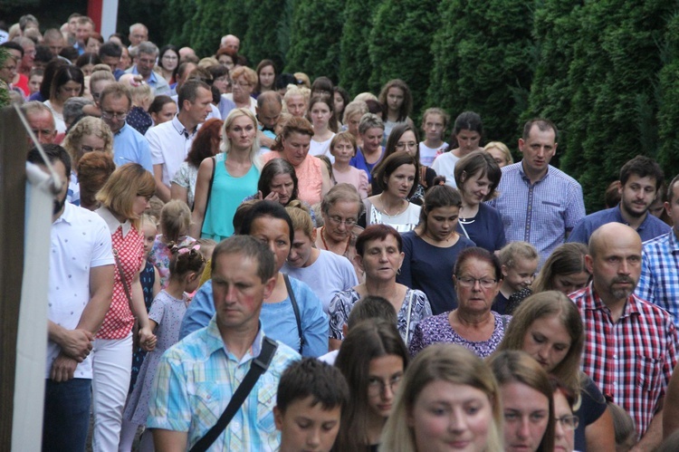 Krużlowa. Rozpoczęcie odpustu ku czci Przemienienia Pańskiego