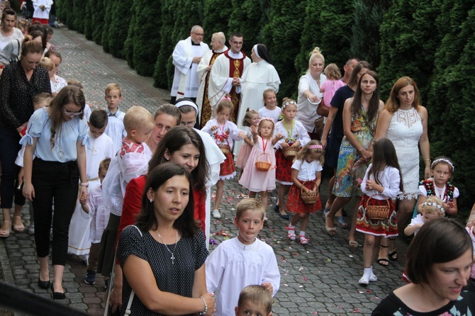 Krużlowa. Rozpoczęcie odpustu ku czci Przemienienia Pańskiego