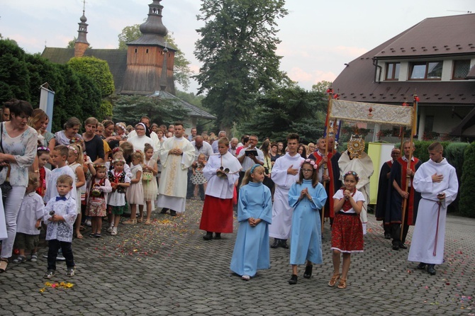 Krużlowa. Rozpoczęcie odpustu ku czci Przemienienia Pańskiego