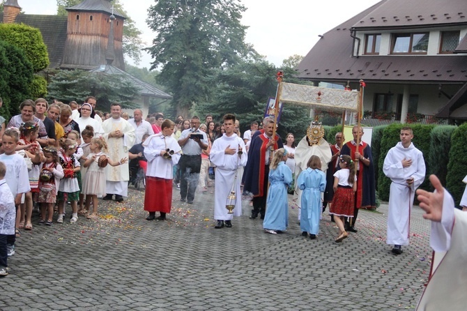 Krużlowa. Rozpoczęcie odpustu ku czci Przemienienia Pańskiego