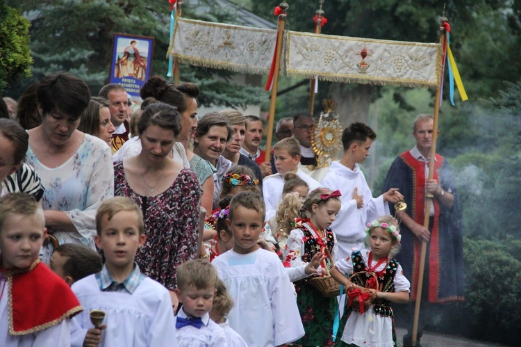 Krużlowa. Rozpoczęcie odpustu ku czci Przemienienia Pańskiego