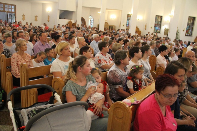 Krużlowa. Rozpoczęcie odpustu ku czci Przemienienia Pańskiego