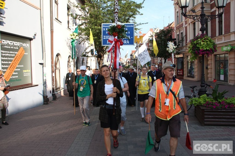 Pielgrzymi z Zielonej Góry już na szlaku