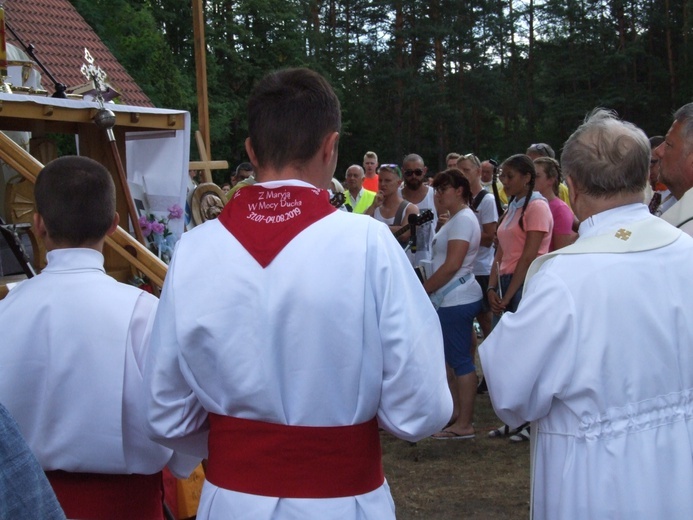 74. Piesza Rybnicka Pielgrzymka - postój w Miotku