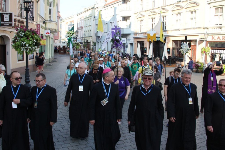 Zielonogórska piesza pielgrzymka w drodze na Jasną Górę