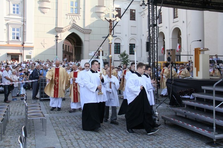 Wyjście lubelskiej pielgrzymki