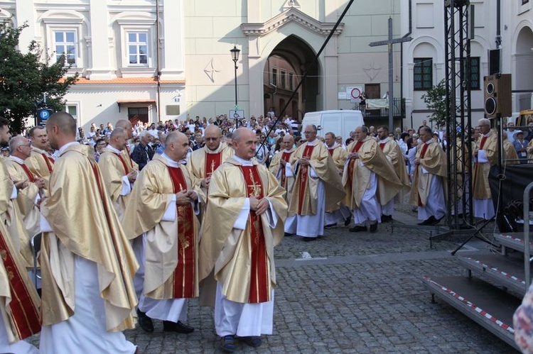 Wyjście lubelskiej pielgrzymki