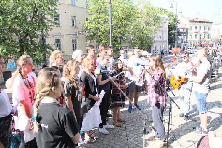 Wyjście lubelskiej pielgrzymki