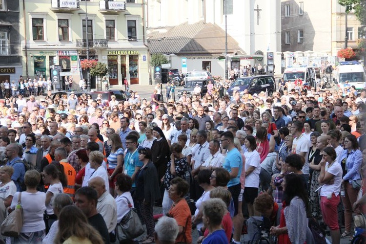 Wyjście lubelskiej pielgrzymki