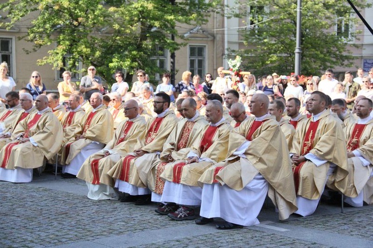 Wyjście lubelskiej pielgrzymki