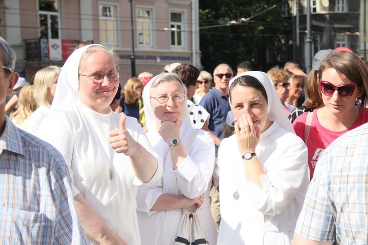 Wyjście lubelskiej pielgrzymki