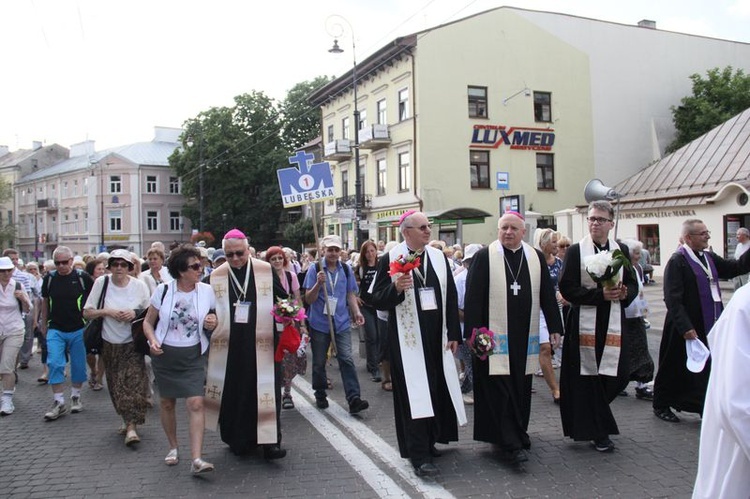 Wyjście lubelskiej pielgrzymki