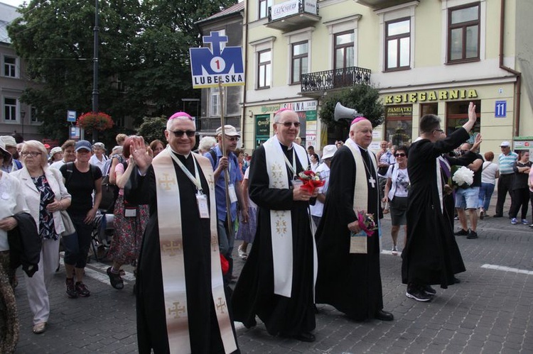 Wyjście lubelskiej pielgrzymki