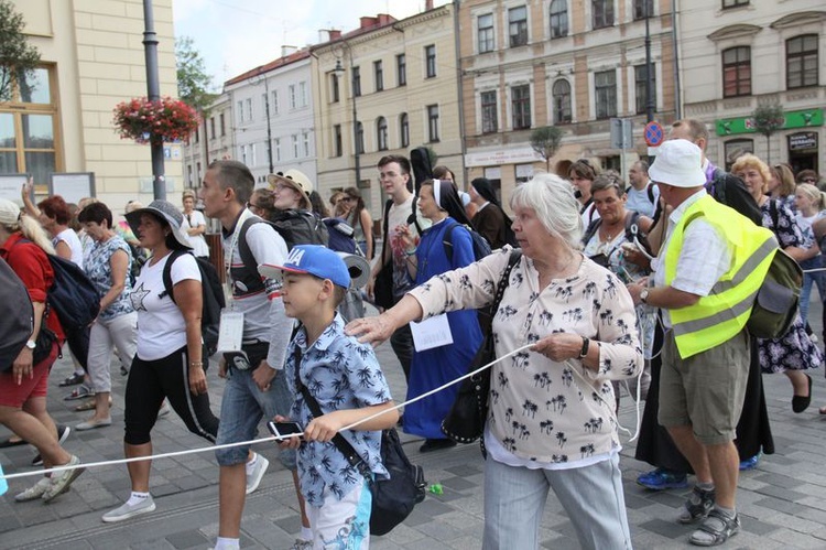 Wyjście lubelskiej pielgrzymki