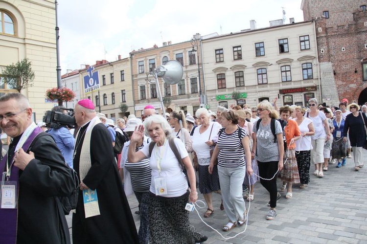 Wyjście lubelskiej pielgrzymki