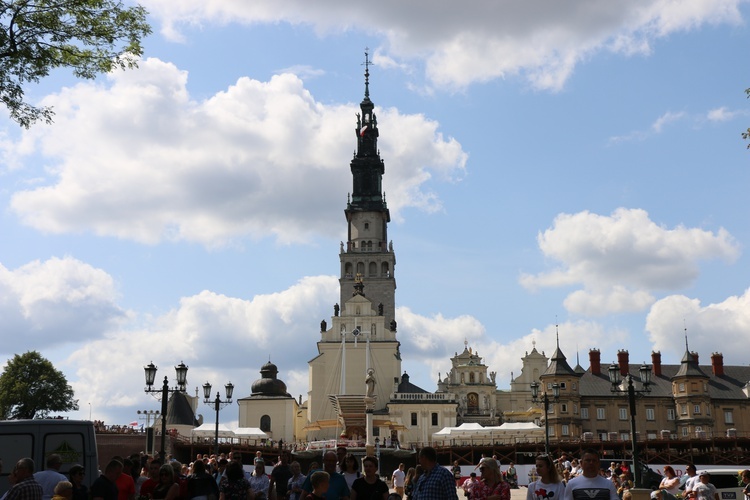 74. Piesza Rybnicka Pielgrzymka. Pątnicy u celu