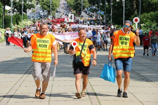 74. Piesza Rybnicka Pielgrzymka. Pątnicy u celu