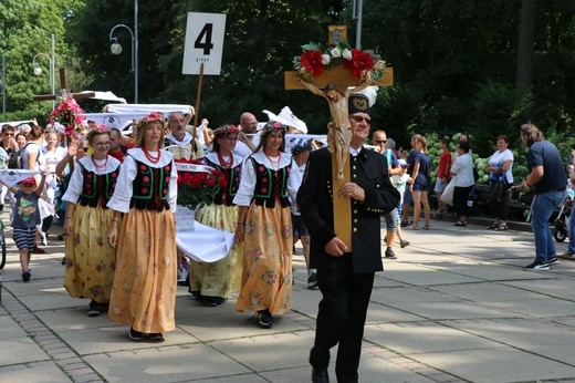 74. Piesza Rybnicka Pielgrzymka. Pątnicy u celu