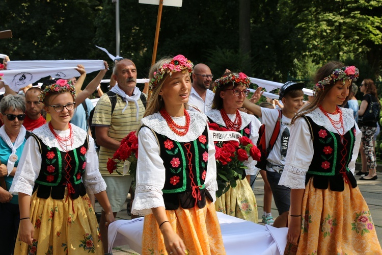 74. Piesza Rybnicka Pielgrzymka. Pątnicy u celu