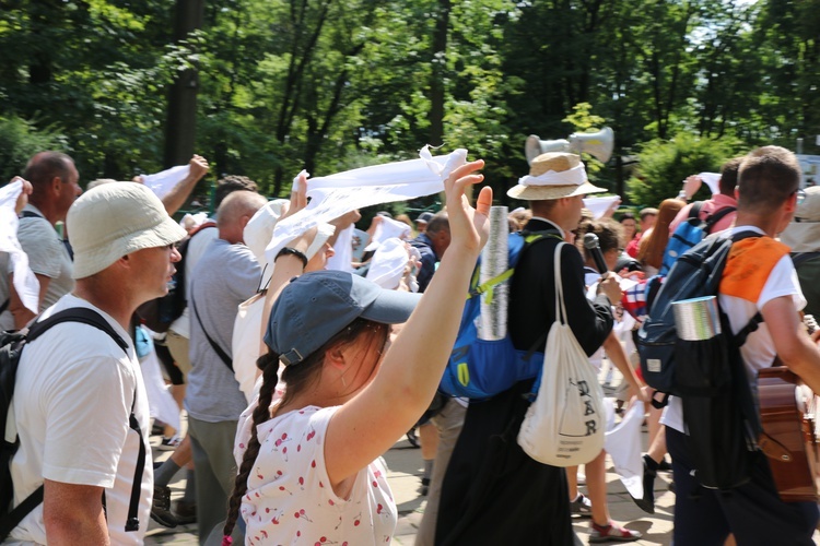 74. Piesza Rybnicka Pielgrzymka. Pątnicy u celu