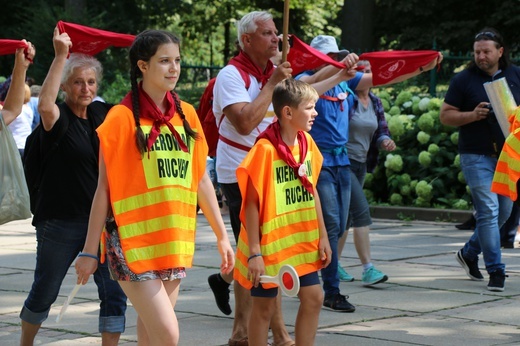 74. Piesza Rybnicka Pielgrzymka. Pątnicy u celu