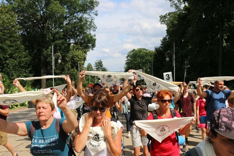 74. Piesza Rybnicka Pielgrzymka. Pątnicy u celu