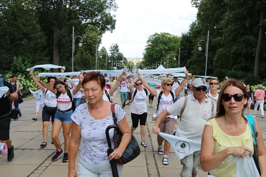 74. Piesza Rybnicka Pielgrzymka. Pątnicy u celu