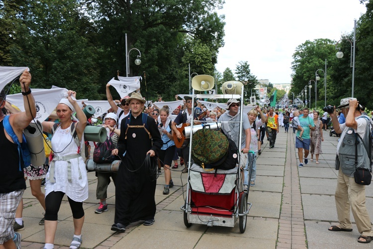 74. Piesza Rybnicka Pielgrzymka. Pątnicy u celu