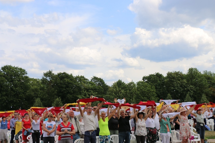 74. Piesza Rybnicka Pielgrzymka. Pątnicy u celu