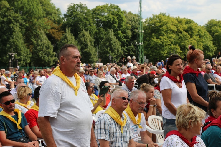 74. Piesza Rybnicka Pielgrzymka. Pątnicy u celu