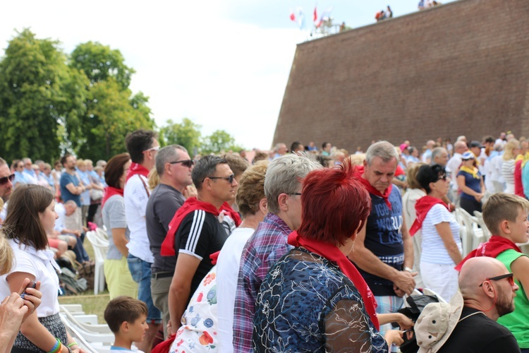 74. Piesza Rybnicka Pielgrzymka. Pątnicy u celu