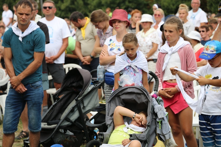 74. Piesza Rybnicka Pielgrzymka. Pątnicy u celu