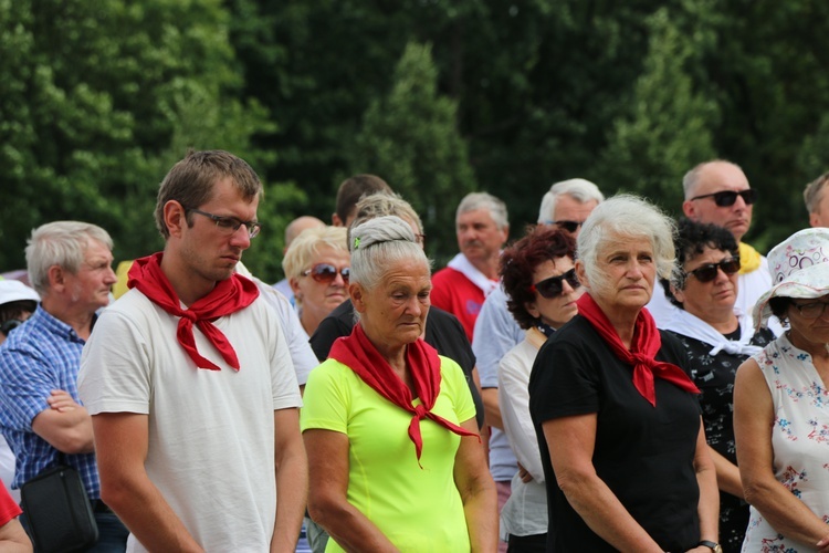 74. Piesza Rybnicka Pielgrzymka. Pątnicy u celu