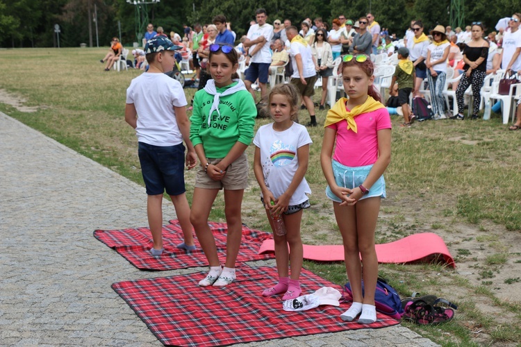 74. Piesza Rybnicka Pielgrzymka. Pątnicy u celu