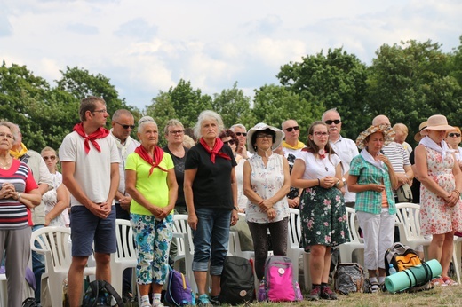 74. Piesza Rybnicka Pielgrzymka. Pątnicy u celu